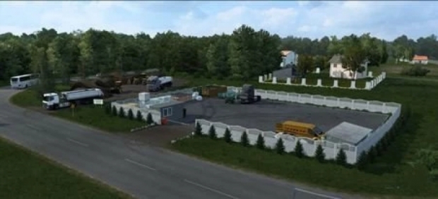 ETS2 - Base in Plock (1.41.x)