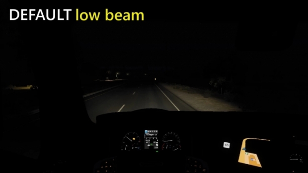 ATS - Bright Headlights V1.2 (1.41.x)