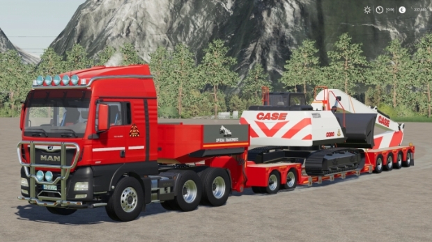 FS19 - Broshuis 4+2 Axles Low Loader V1.0