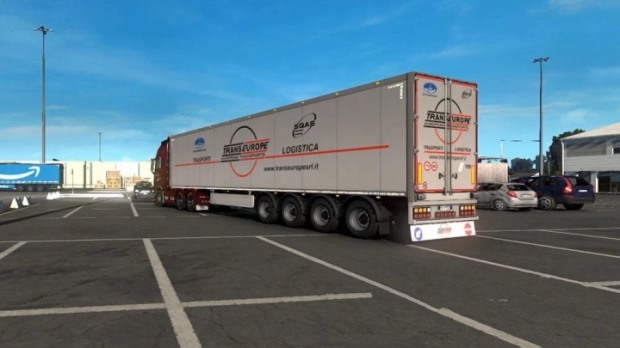 ETS2 - Cargo Trailer Transeurope V1.0 (1.42.x)