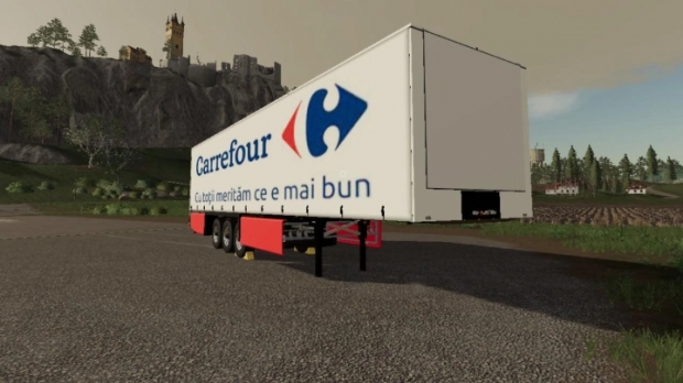 FS19 - Carrefour Trailer V1.0