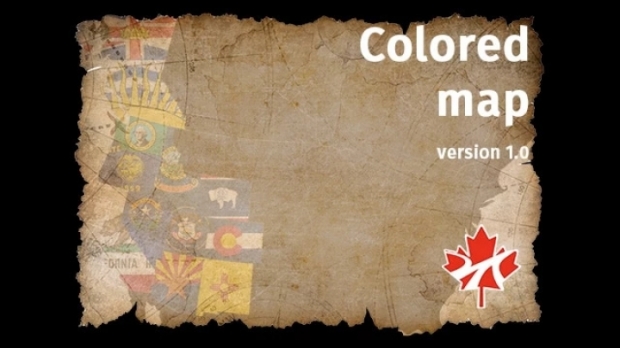 ATS - Colored Map for ProMods Canada V1.0 (1.42.x)