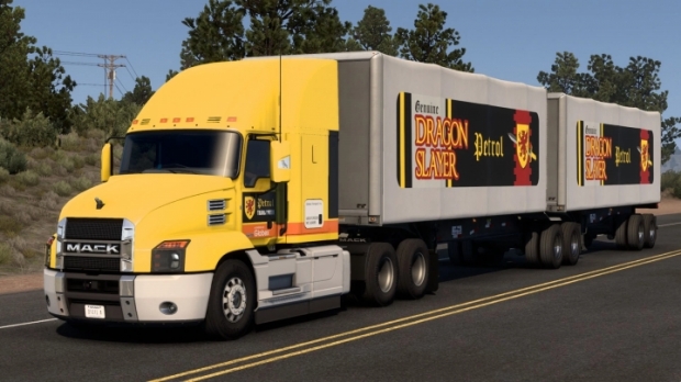 ATS - Dragon Slayer Petrol Paint Job Pack V1.1 (1.42.x)