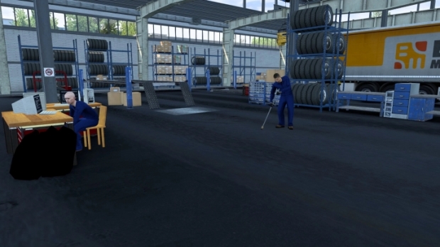 ETS2 - Extended Garage V1.2 (1.42.x)