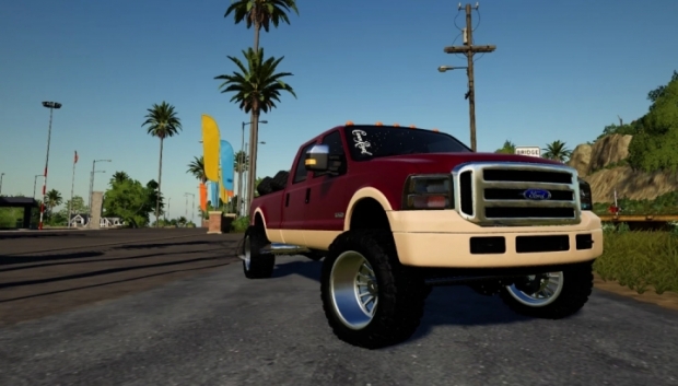 2021 Ford Super Duty v 1.0 - FS19 mods / Farming Simulator 19 mods