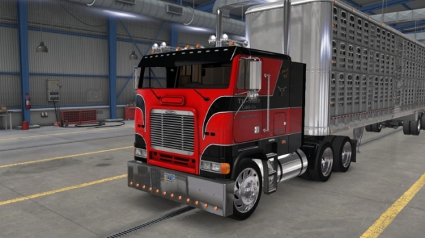 ATS - Freightliner Cabover Skin Pack For Harvens FLB 1.0 (1.42.x)