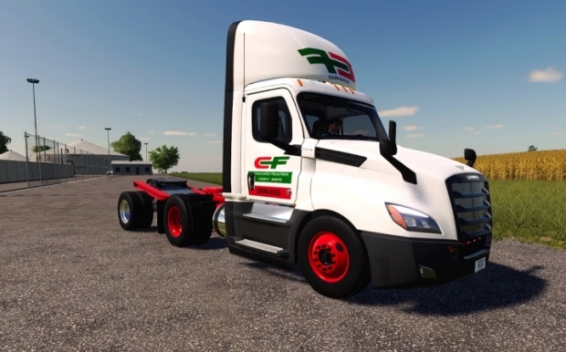 FS19 - Freightliner Cascadia P4 Day Cab V1.0