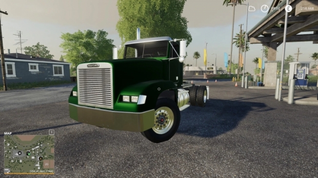 FS19 - Freightliner FLD Series AJ Edit V1.0 | Farming Simulator 19 ...