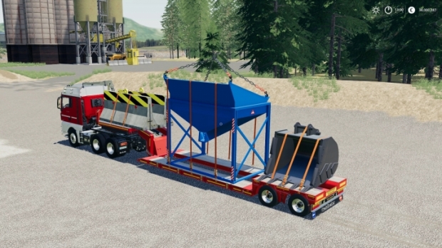 FS19 - Goldhofer 2 Axle Low Loader V1.0