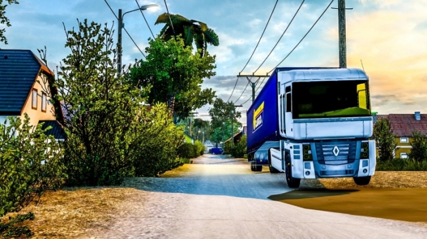 ETS2 - Jateng V2.0 Map Mod SinglePlayer and Multiplayer Convoy (1.42.x)