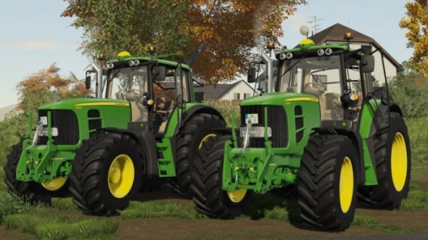 FS19 - John Deere 7030 - 7530 Tractor V1.0