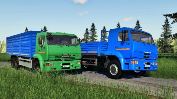FS19 - Kamaz 65117 Truck V1.0