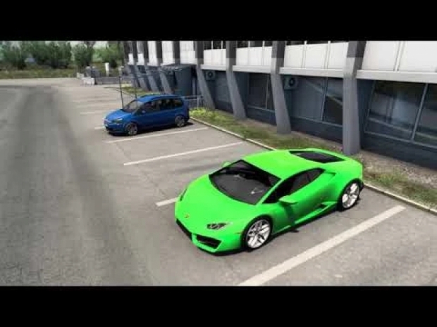 ETS2 - Lamborghini Huracan 5.2L V10 Sound (1.42.x)