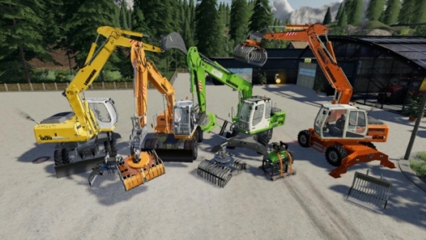 FS19 - Liebherr 909 Pack V1.0