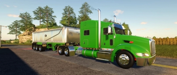 FS19 - Mac Framed End Dump Trailer V1.0