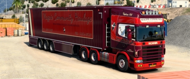 ETS2 - Magpie Community Haulage Skin V1.0 (1.42.x)