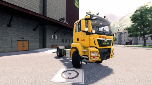 FS19 - Man TGS 18.500 4X4 Deuka Truck V1.0