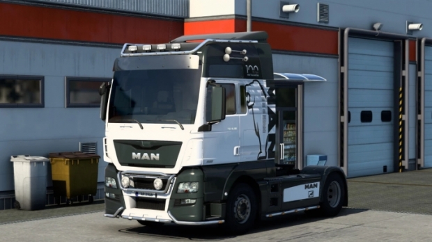 ETS2 - Man Tgx Euro6 Metallic Skin V1.0 (1.41.x)