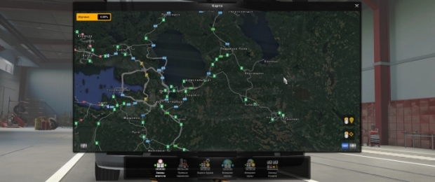 Ets2 Map Of Russia Rusmap V5 0 1 41 X Euro Truck Simulator 2 Mods Club