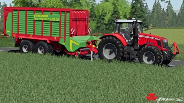 FS19 - Massey Ferguson 7700S Tractor V1.0