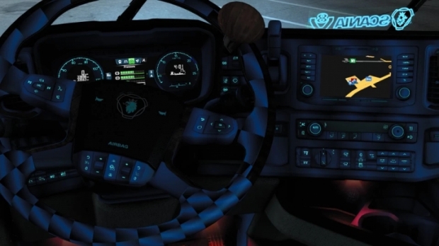 ETS2 - Mein Scania Interior V2.0 (1.42.x)