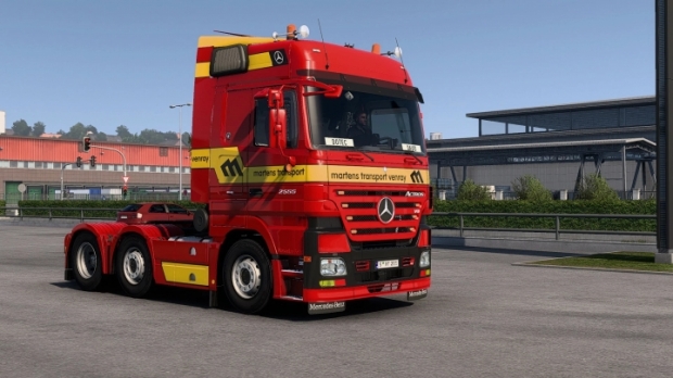 ETS2 - Mercedes-Benz Actros MP2 V1.5 (1.42.x)