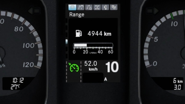ETS2 - Mercedes-Benz New Actros Realistic Dashboard Computer (1.42.x)