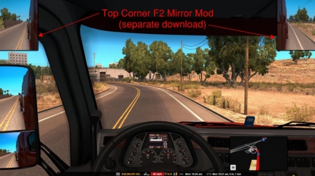 ETS2 - Minimal Adviser interface (1.42.x)