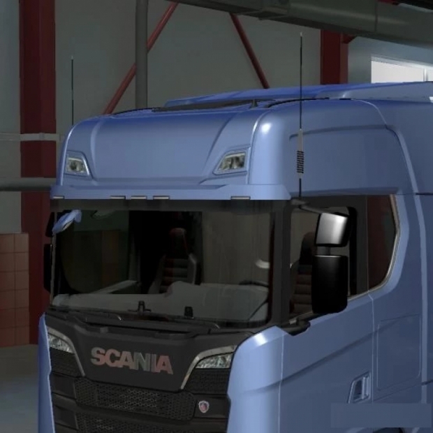 ETS2 - Mirror Antenna V1.4 (1.42.x)