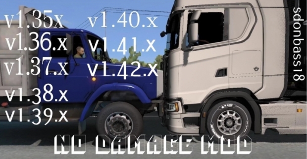 ETS2 - No Damage V5.2 (1.42.x)