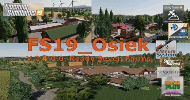 FS19 - Osiek Map V2.4