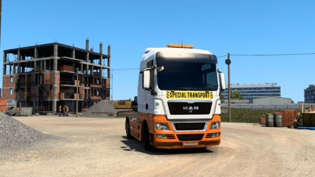 ETS2 - Oversize Load Truck Paintjob V1.0 (1.42.x)