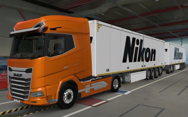 ETS2 - Owned Trailers SCS Nikon Skin (1.41.x)