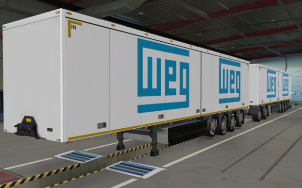 ETS2 - Owned Trailers Weg Skin (1.42.x)