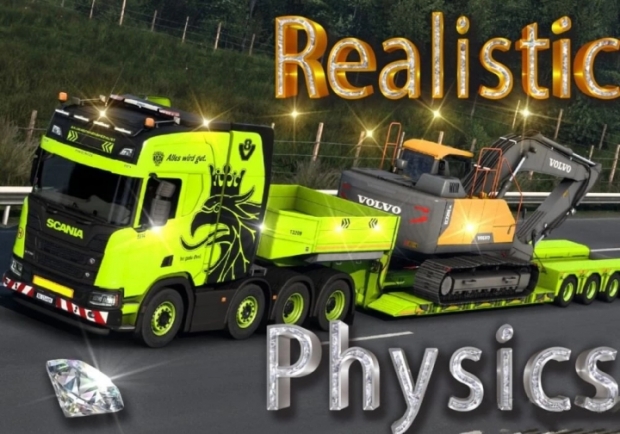 ETS2 - Physics & Dynamic Suspension V1.0 (1.42.x)