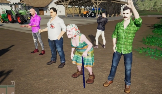 FS19 - Placeable People Pack V1.0