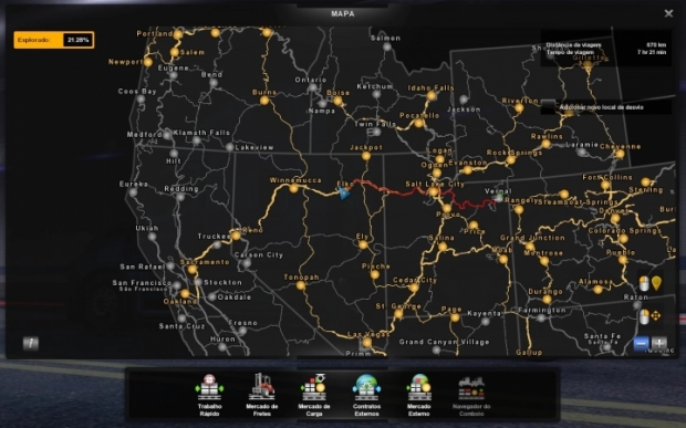 ATS - Profile - Savegame (1.42.x) | American Truck Simulator | Mods.club