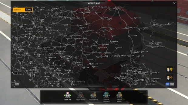 ETS2 - ProMods High Quality Map Background V1.3 (1.42.x) | Euro Truck ...