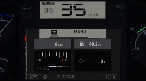 ETS2 - Renault T (+Evolution) Realistic Dashboard Computer (1.42.x)