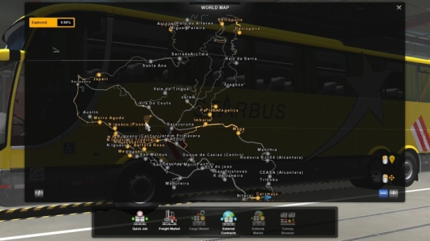 ETS2 - RJ Map (Rio de Janeiro) V3.0 (1.41.x)
