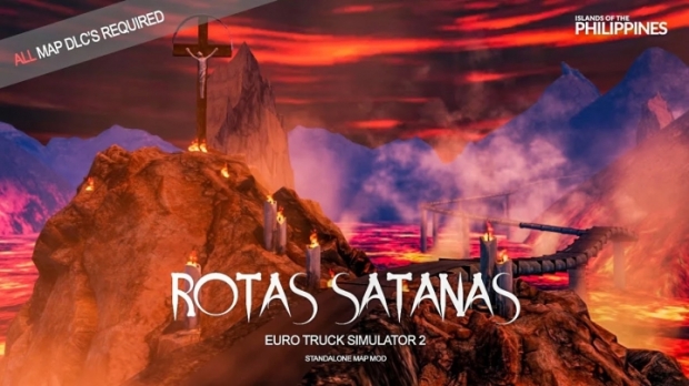 ETS2 - Rotas Satanas Map Save Game Profile (1.42.x)