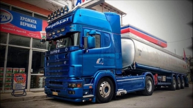 ETS2 - Scania 164L V8 Ampelakias Sound V1.0 (1.42.x)