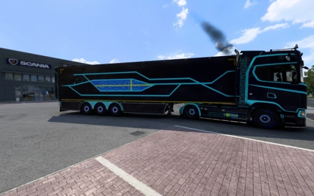 ETS2 - Scania and Volvo Lines Paintjob V1.0 (1.42.x)