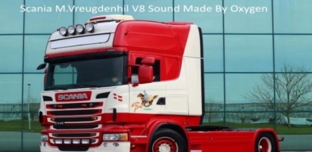 ETS2 - Scania M.Vreugdenhil V8 Sound Mod (1.42.x)