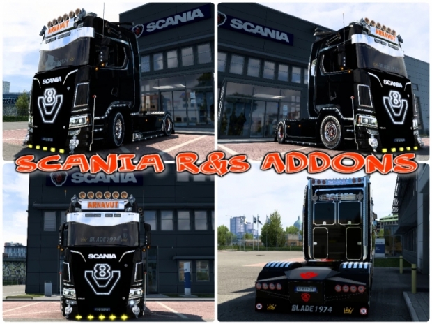 Ets2 Scania R S Addons V58 142x Euro Truck Simulator 2 Modsclub