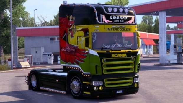 Ets Scania Rjl R Griffin Wing Skin V X Euro Truck Simulator Mods Club