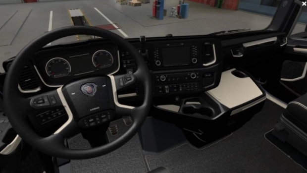 ETS2 - Scania S & R 2016 – Black - Beige Interior (1.42.x)