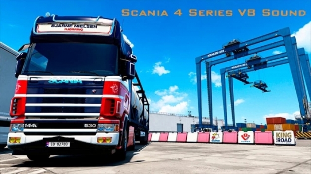 ETS2 - Scania Series 4 V8 Euro 3 Sound Mod (1.42.x)
