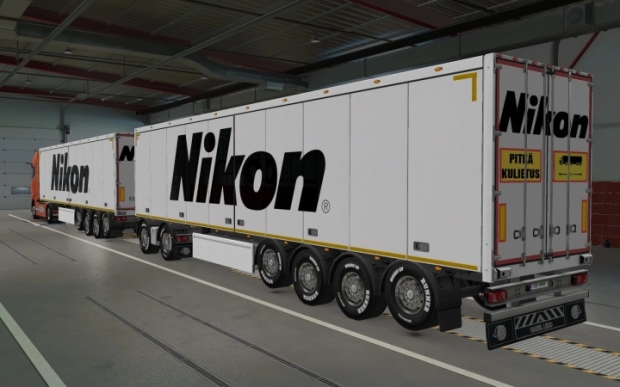 ETS2 - SCS Trailers 25 Skins (1.41.x)