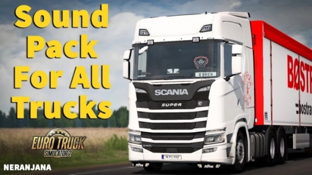 ETS2 - SCS Truck Sounds Reworked Megapack V6.0 (1.42.x)